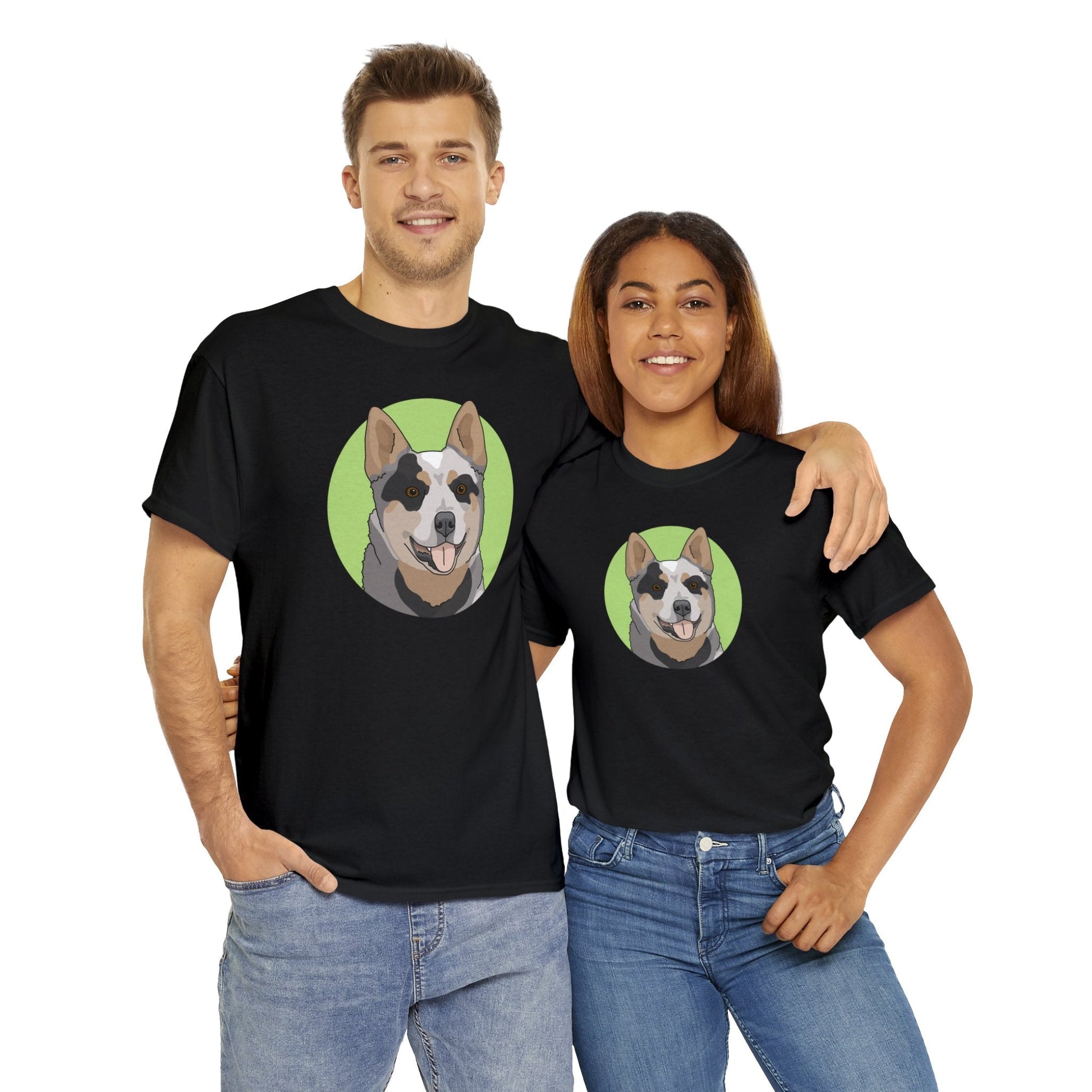 Australian Cattle Dog | T-shirt - Detezi Designs-23472268731054364816