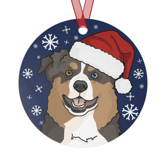 Australian Shepherd | 2023 Holiday Ornament - Detezi Designs-19621664365596134289
