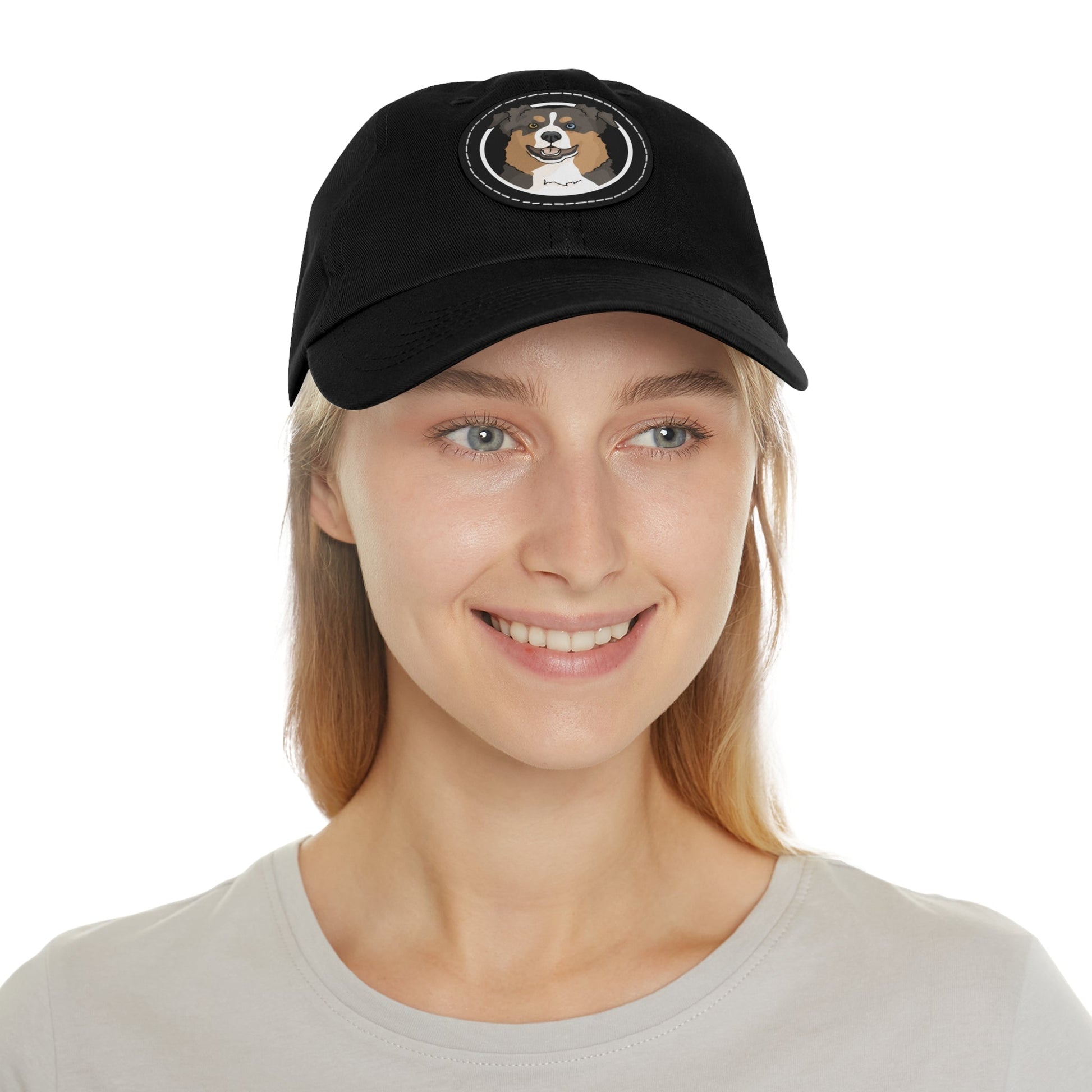 Australian Shepherd Circle | Dad Hat - Detezi Designs-17698311939958490027