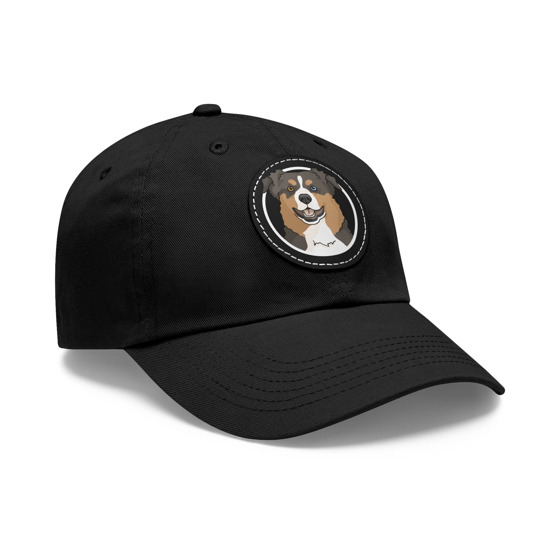 Australian Shepherd Circle | Dad Hat - Detezi Designs-17698311939958490027