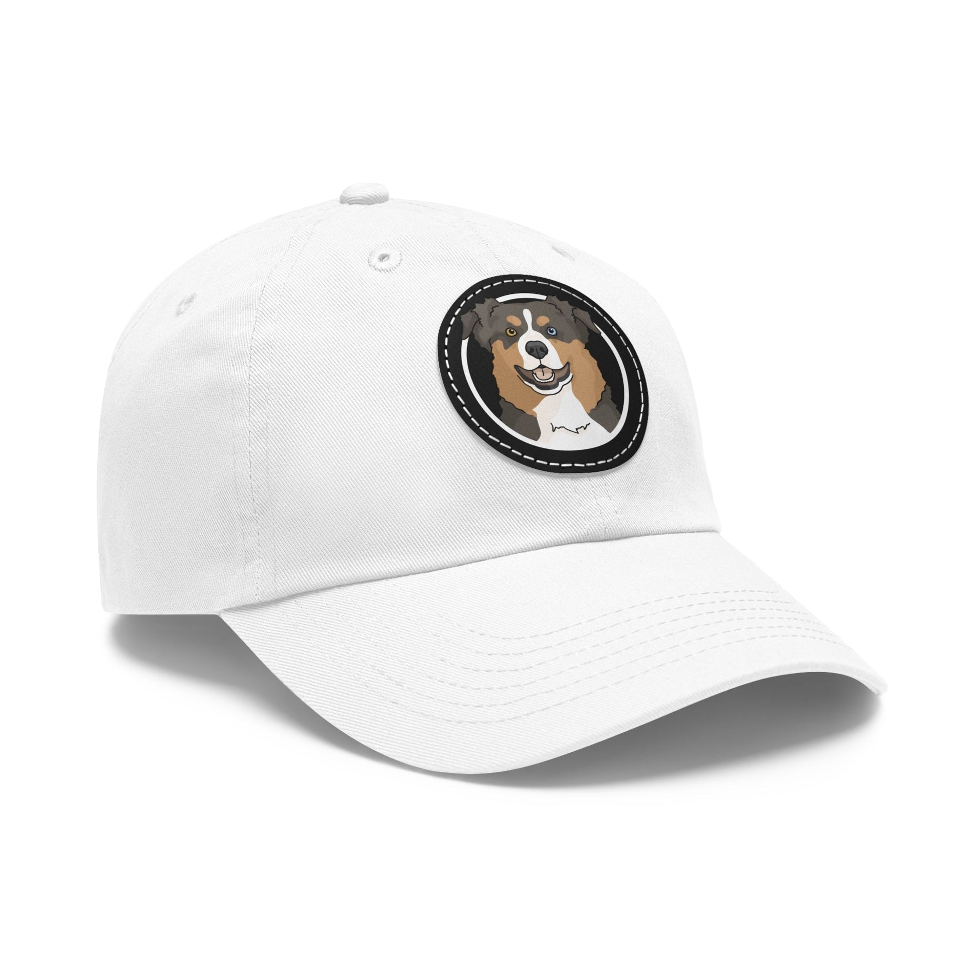 Australian Shepherd Circle | Dad Hat - Detezi Designs-17698311939958490027