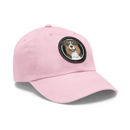 Australian Shepherd Circle | Dad Hat - Detezi Designs-17698311939958490027