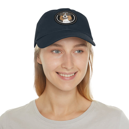 Australian Shepherd Circle | Dad Hat - Detezi Designs-17698311939958490027