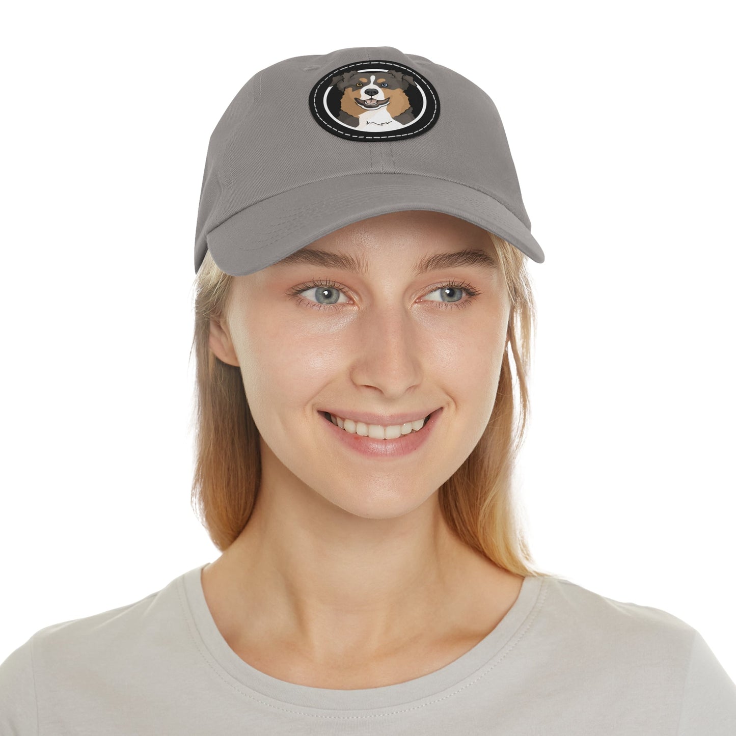 Australian Shepherd Circle | Dad Hat - Detezi Designs-17698311939958490027