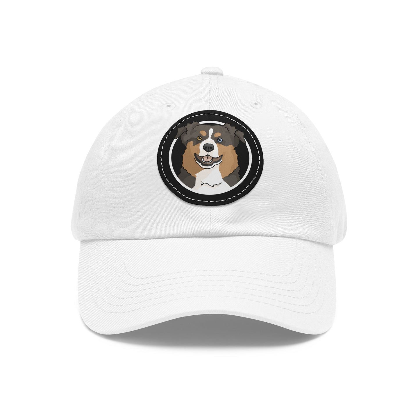 Australian Shepherd Circle | Dad Hat - Detezi Designs-45732796945097852059