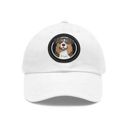 Australian Shepherd Circle | Dad Hat - Detezi Designs-45732796945097852059