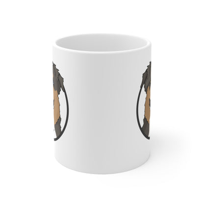 Australian Shepherd Circle | Mug - Detezi Designs-13199668514800184015