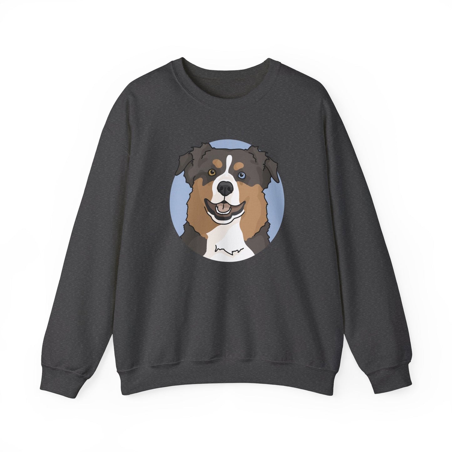 Australian Shepherd | Crewneck Sweatshirt - Detezi Designs-10653608641433546196