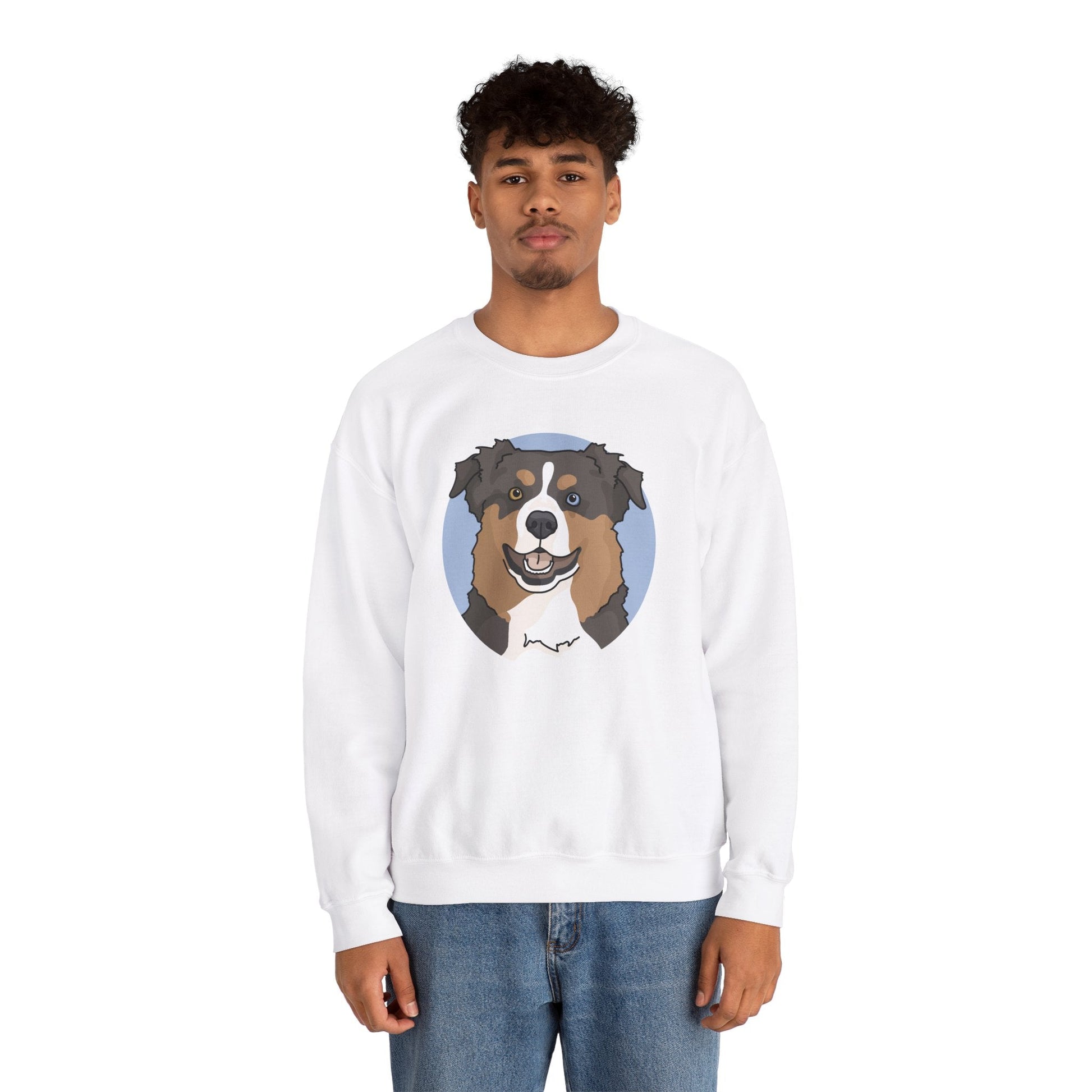 Australian Shepherd | Crewneck Sweatshirt - Detezi Designs-23765581926171770830