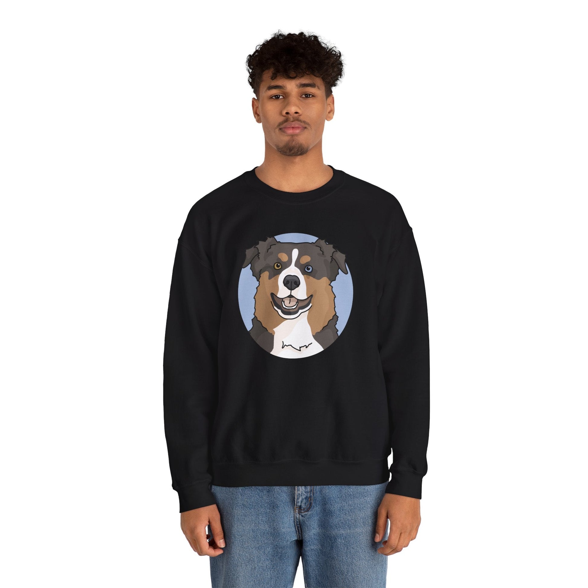 Australian Shepherd | Crewneck Sweatshirt - Detezi Designs-23765581926171770830