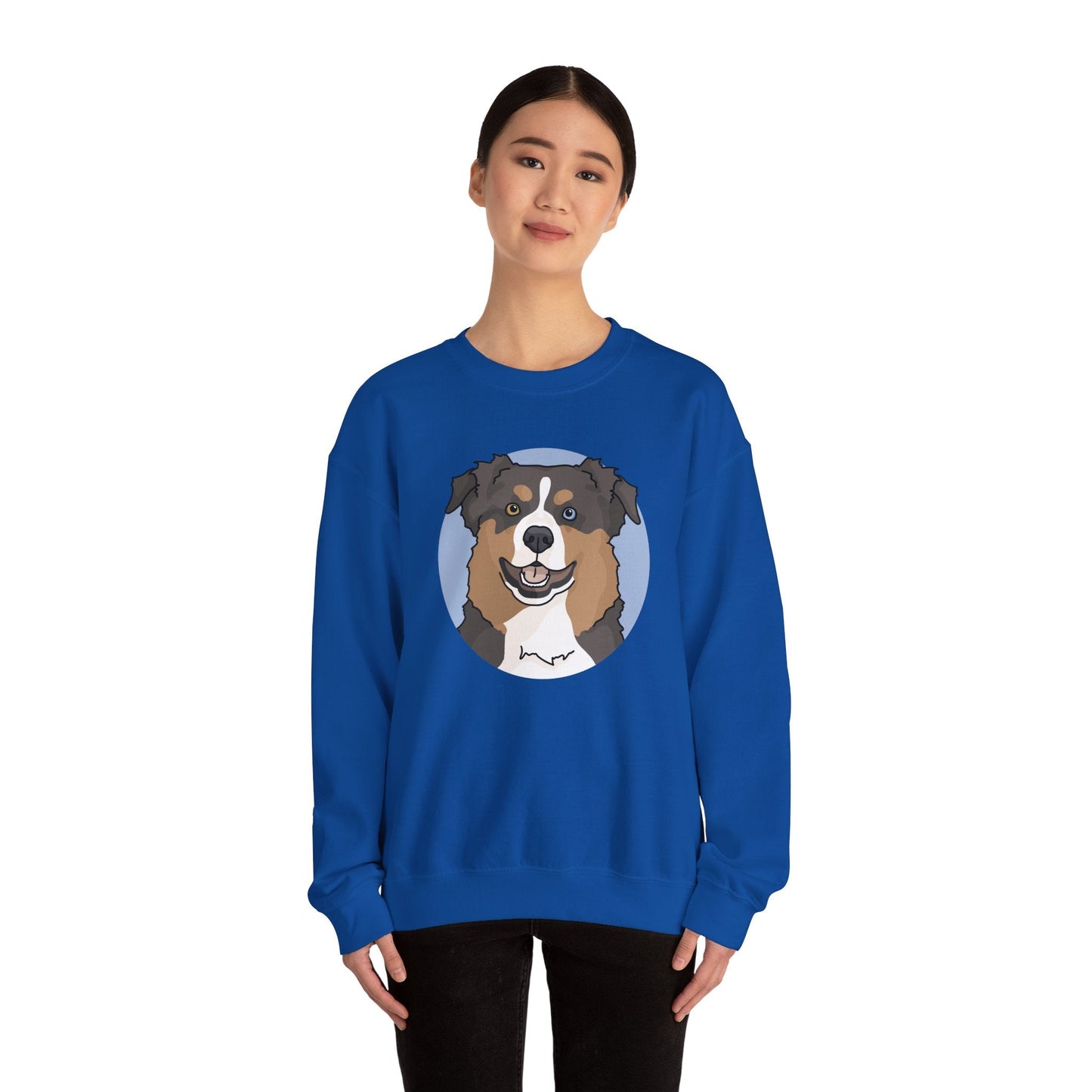 Australian Shepherd | Crewneck Sweatshirt - Detezi Designs-23765581926171770830