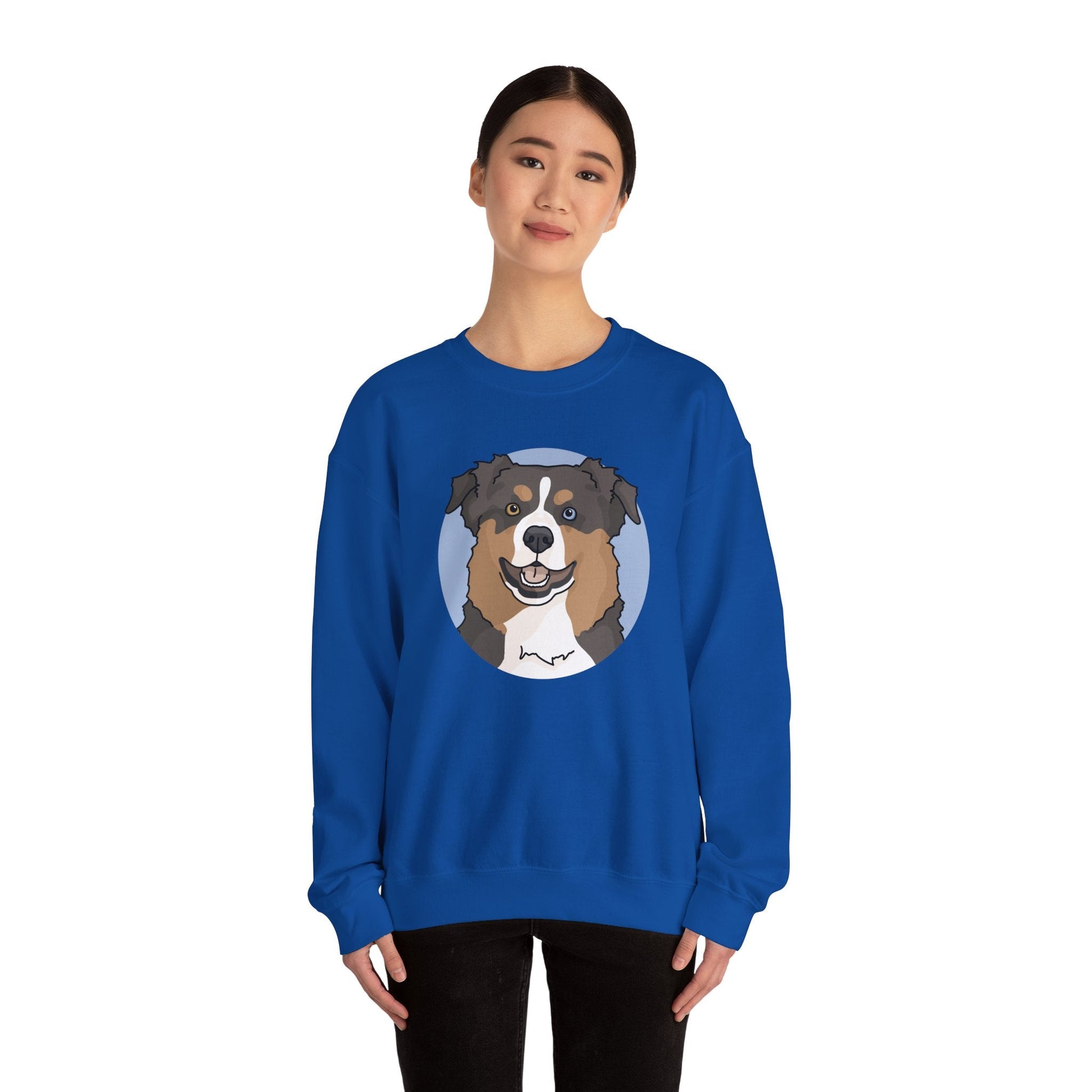 Australian Shepherd | Crewneck Sweatshirt - Detezi Designs-23765581926171770830