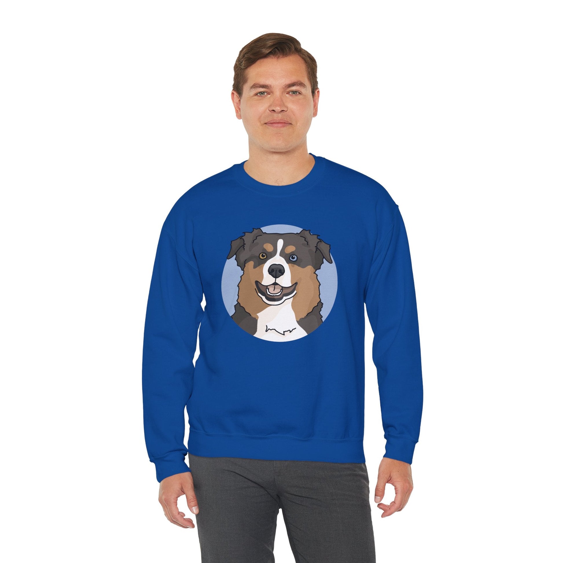 Australian Shepherd | Crewneck Sweatshirt - Detezi Designs-23765581926171770830