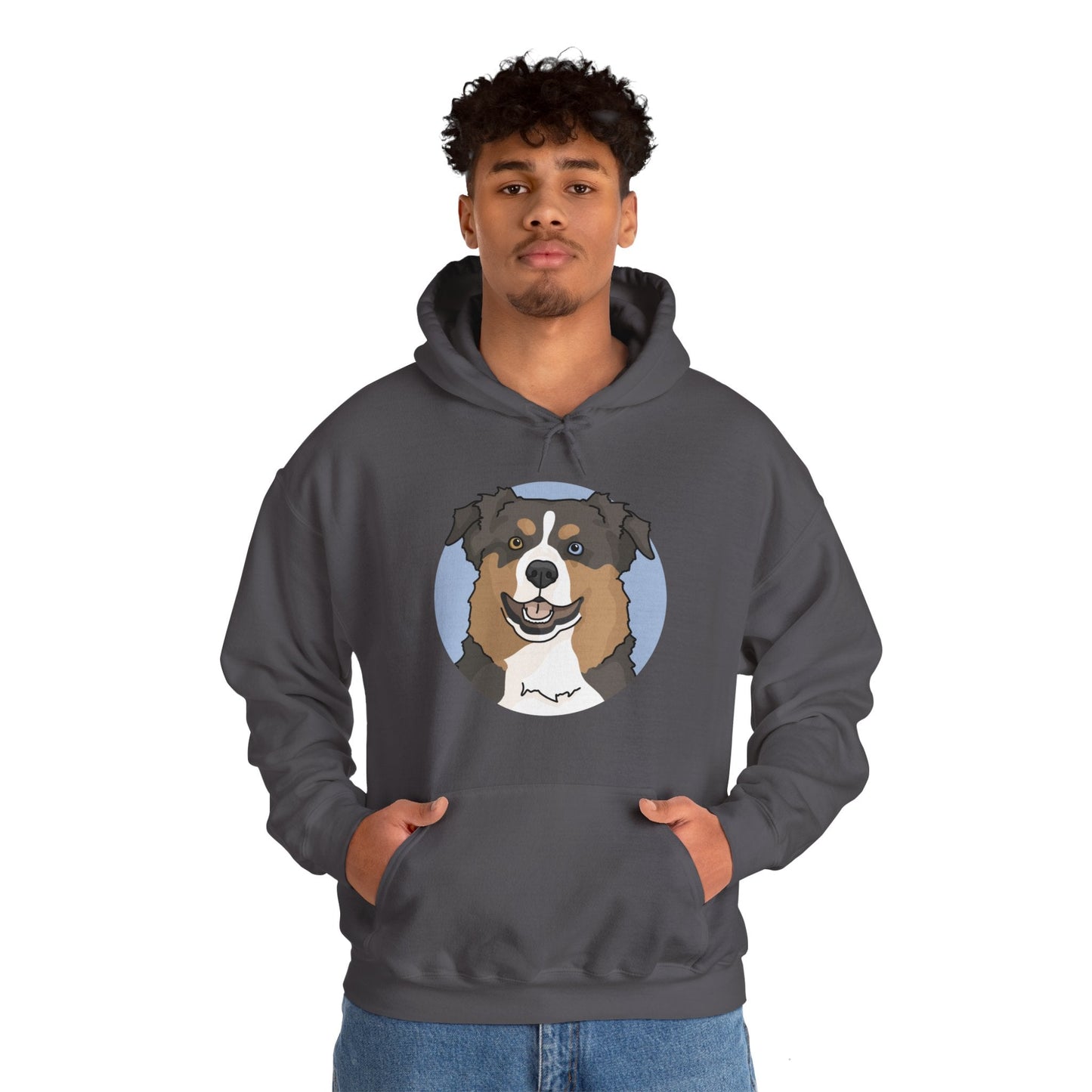 Australian Shepherd | Hooded Sweatshirt - Detezi Designs-72237730222439991392