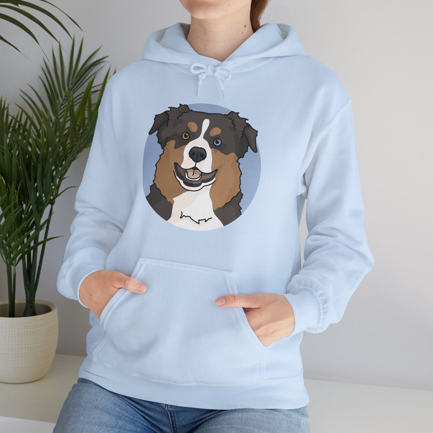 Australian Shepherd | Hooded Sweatshirt - Detezi Designs-72237730222439991392