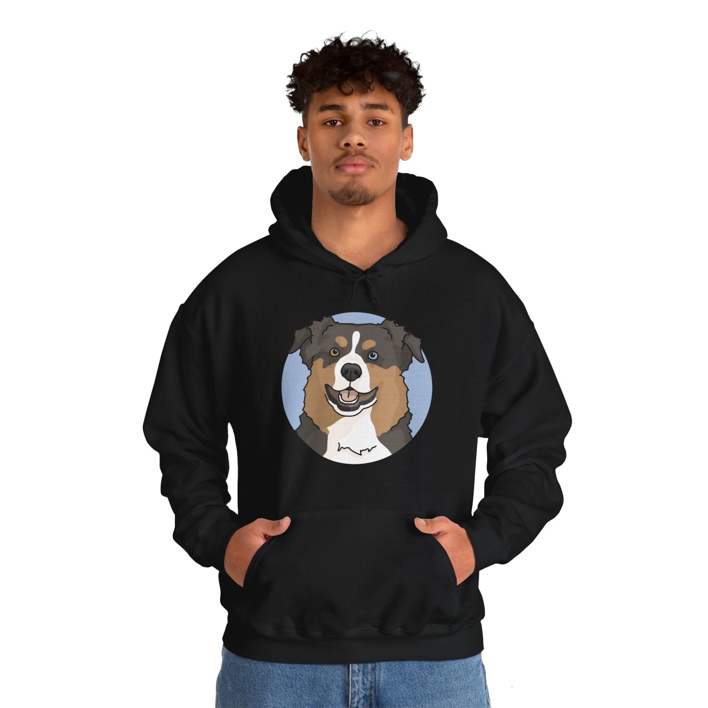 Australian Shepherd | Hooded Sweatshirt - Detezi Designs-72237730222439991392