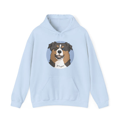 Australian Shepherd | Hooded Sweatshirt - Detezi Designs-72237730222439991392