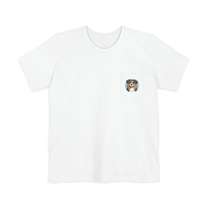 Australian Shepherd | Pocket T-shirt - Detezi Designs-32108903143919333188