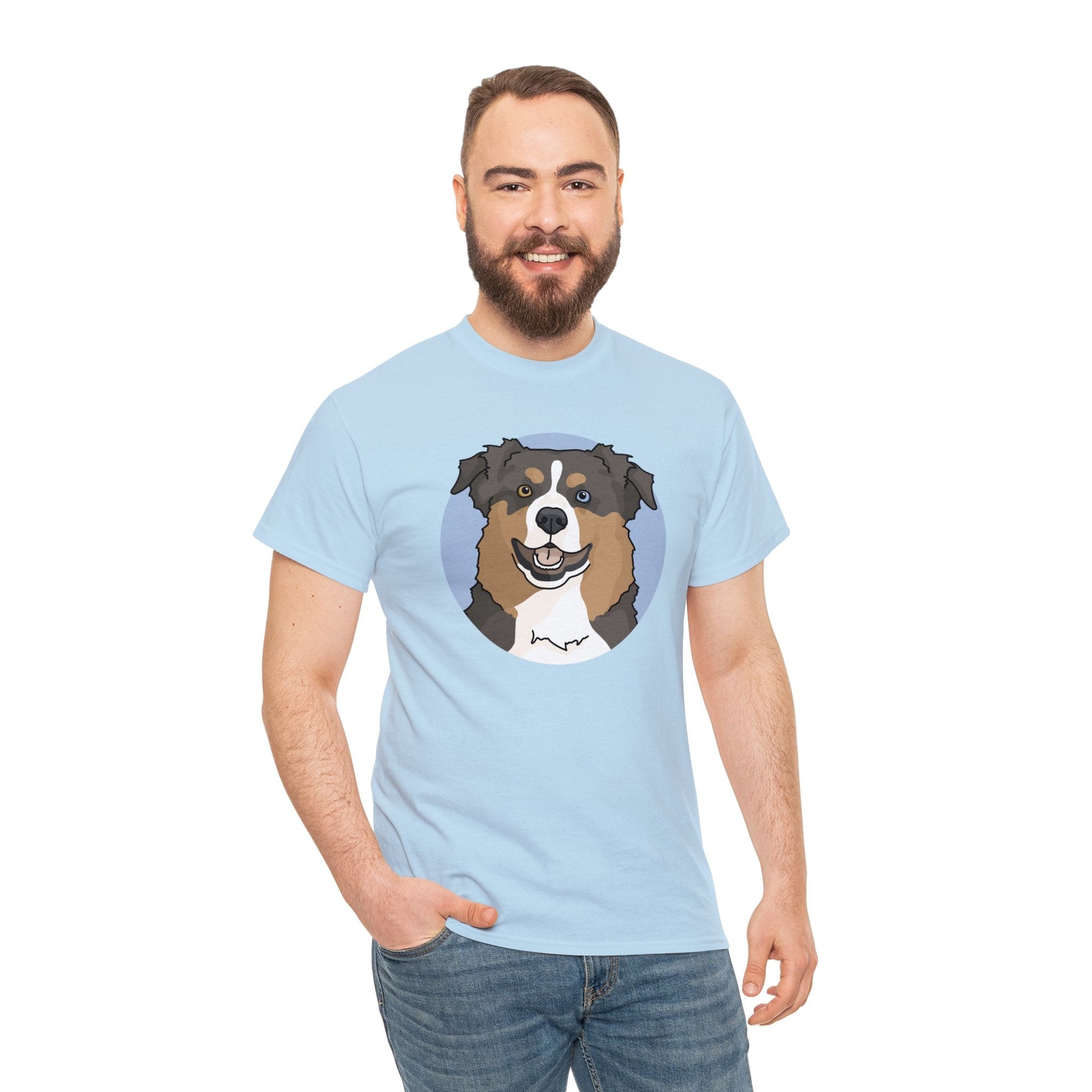 Australian Shepherd | T-shirt - Detezi Designs-25377956598565584333