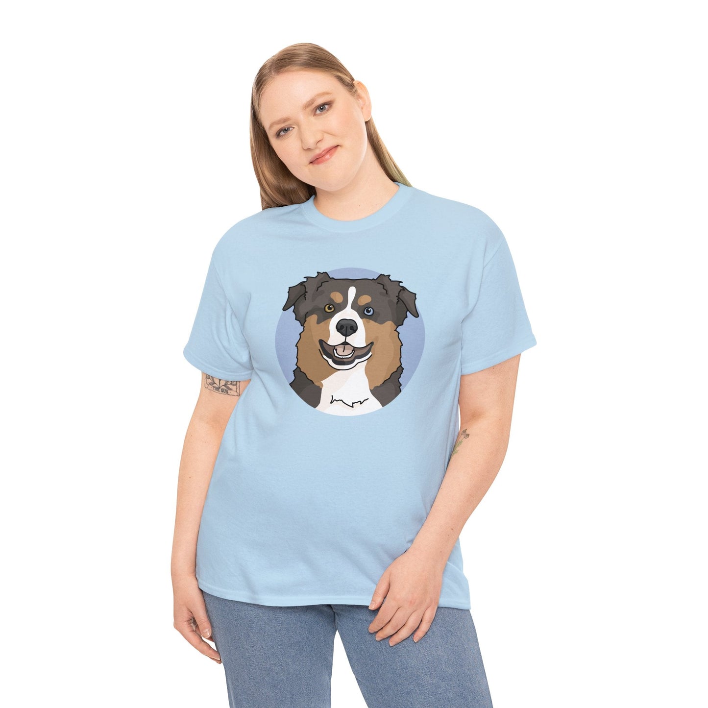 Australian Shepherd | T-shirt - Detezi Designs-25377956598565584333