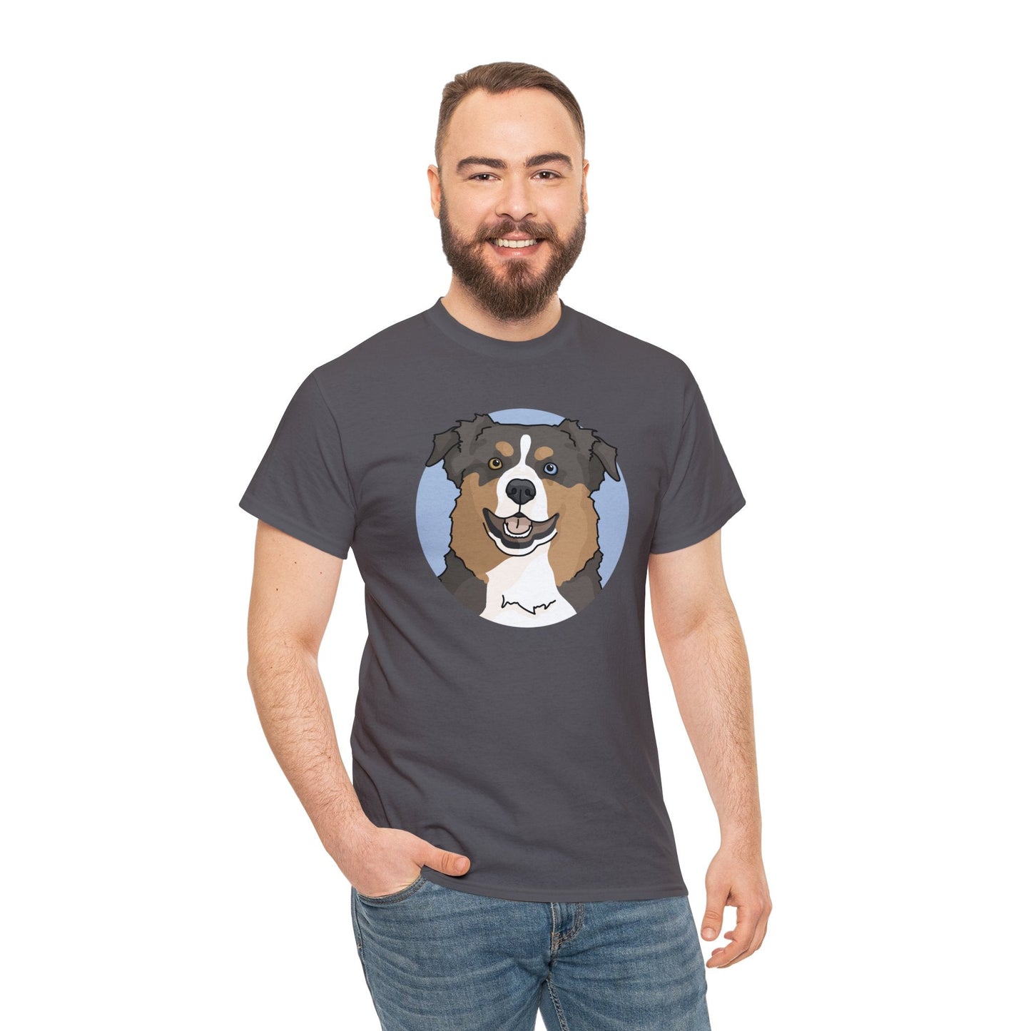 Australian Shepherd | T-shirt - Detezi Designs-25377956598565584333