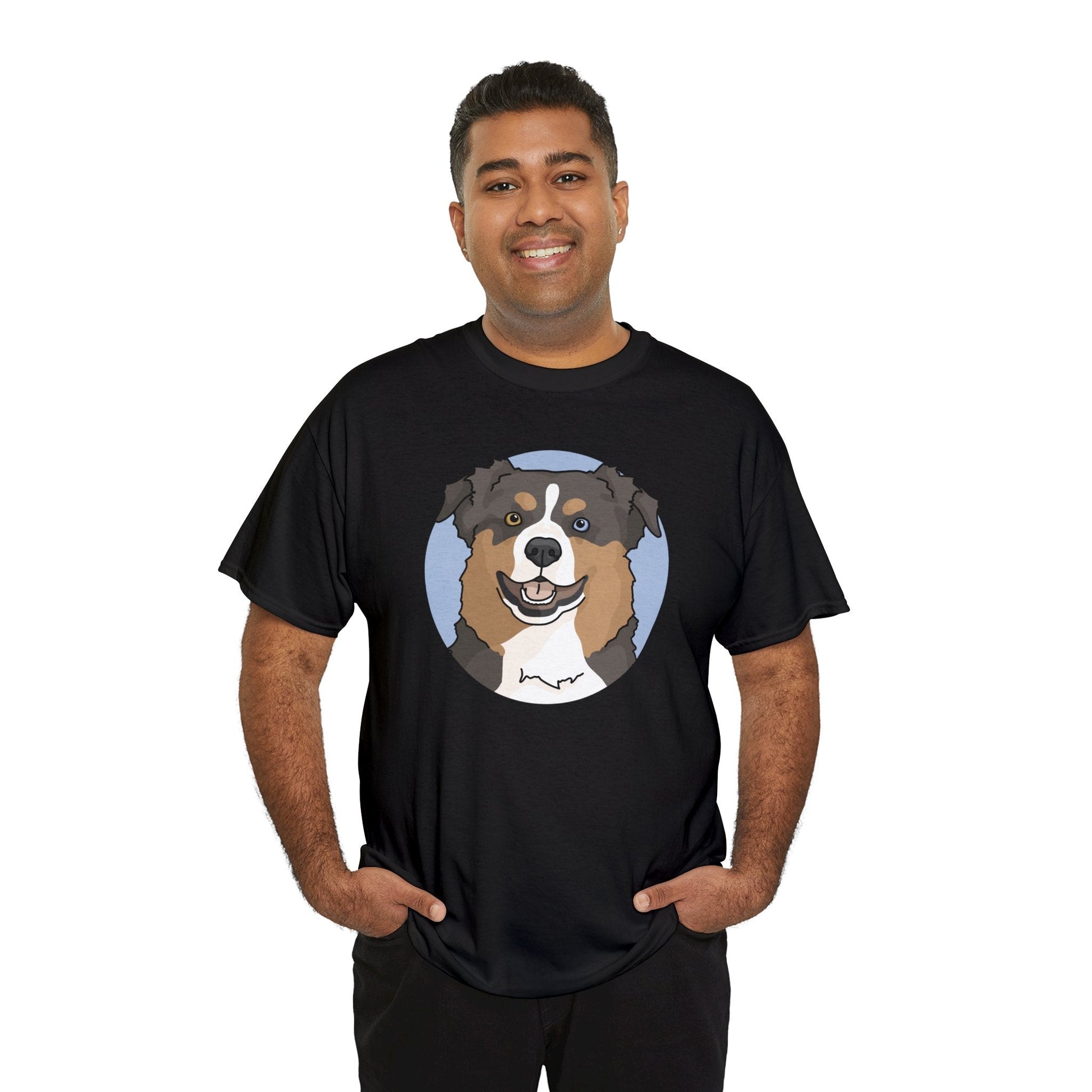 Australian Shepherd | T-shirt - Detezi Designs-25377956598565584333