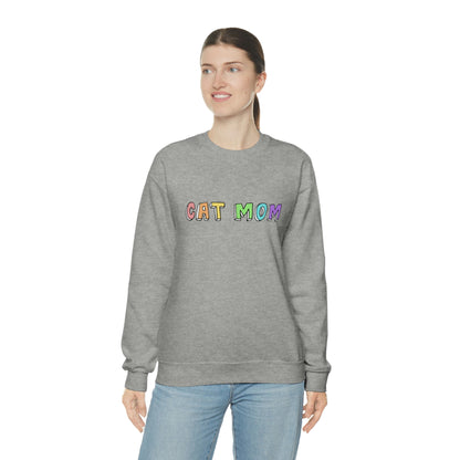 Cat Mom | Crewneck Sweatshirt