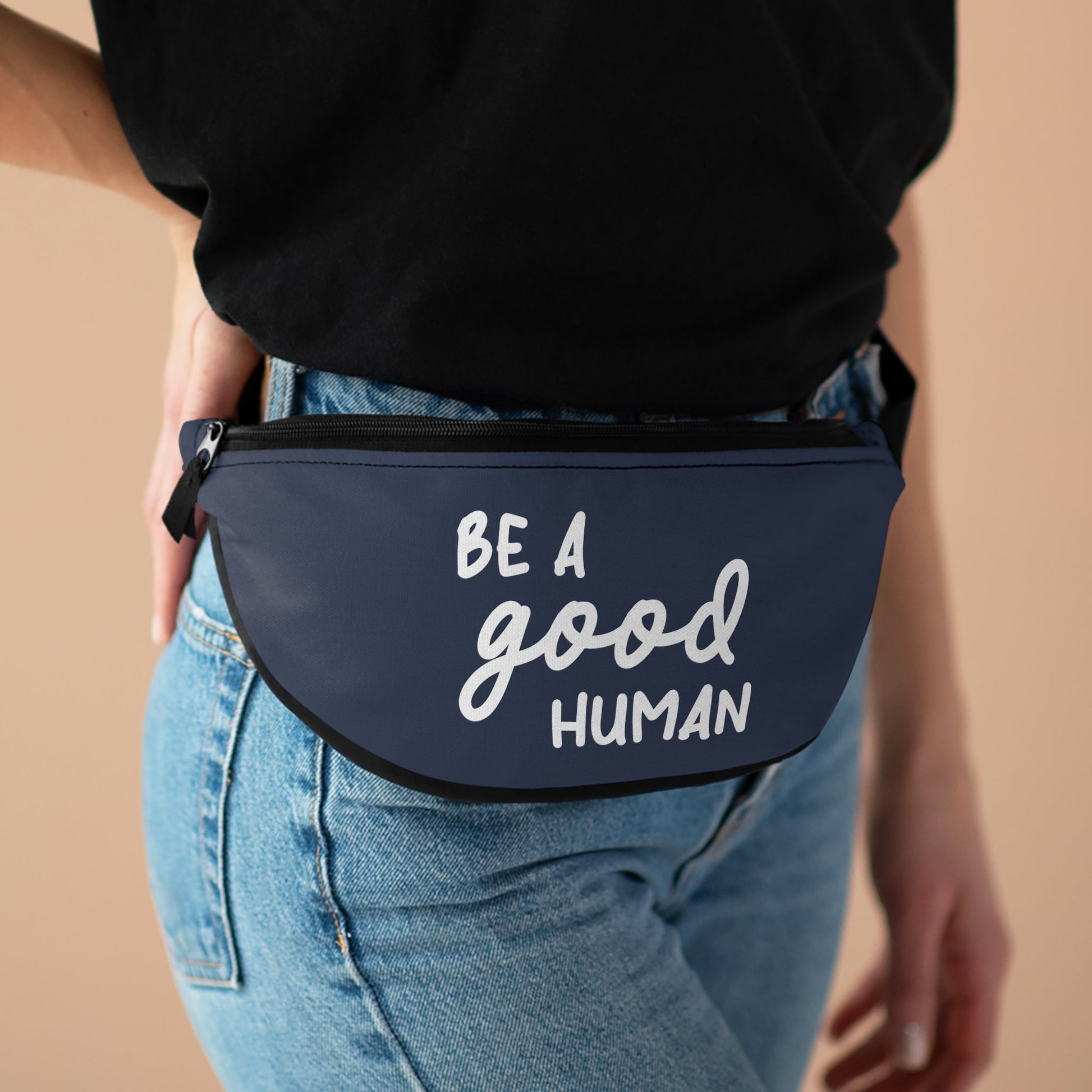 Be A Good Human | Treat Pouch - Detezi Designs-16776696810918669341