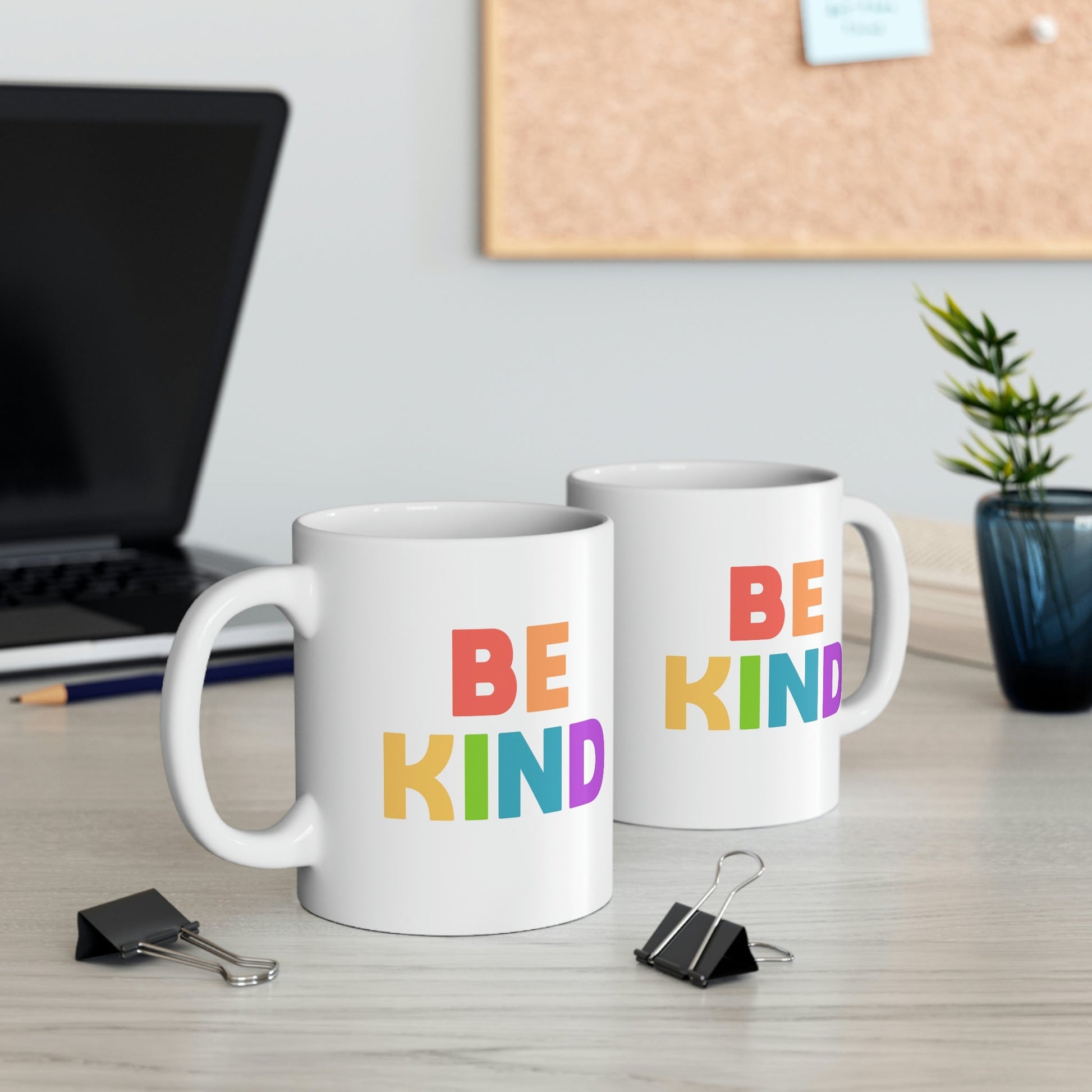 Be Kind Rainbow | 11oz Mug - Detezi Designs-49848885607928716746