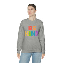 Load image into Gallery viewer, Be Kind Rainbow | Crewneck Sweatshirt - Detezi Designs-24923159957599523240
