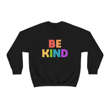 Load image into Gallery viewer, Be Kind Rainbow | Crewneck Sweatshirt - Detezi Designs-30270440676296985912
