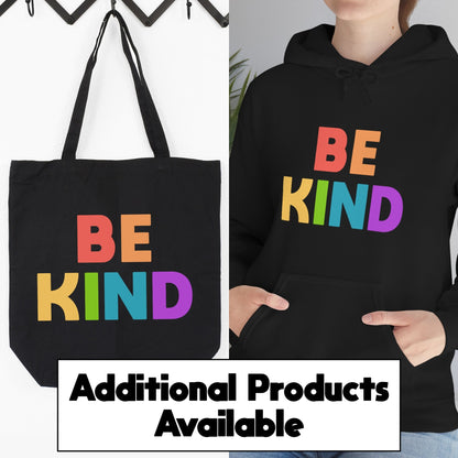 Be Kind Rainbow | Text Tees - Detezi Designs-30030140245538999187