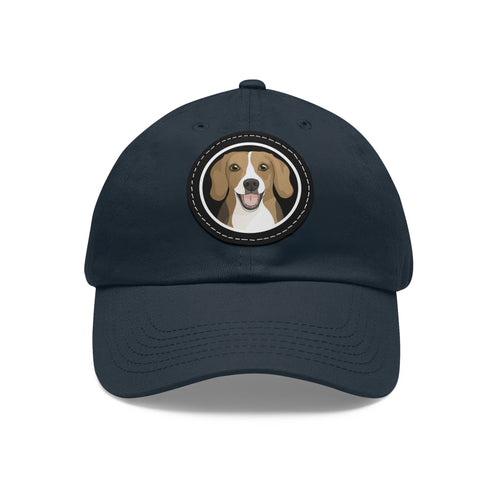 Beagle Circle | Dad Hat - Detezi Designs-17213055985615668301
