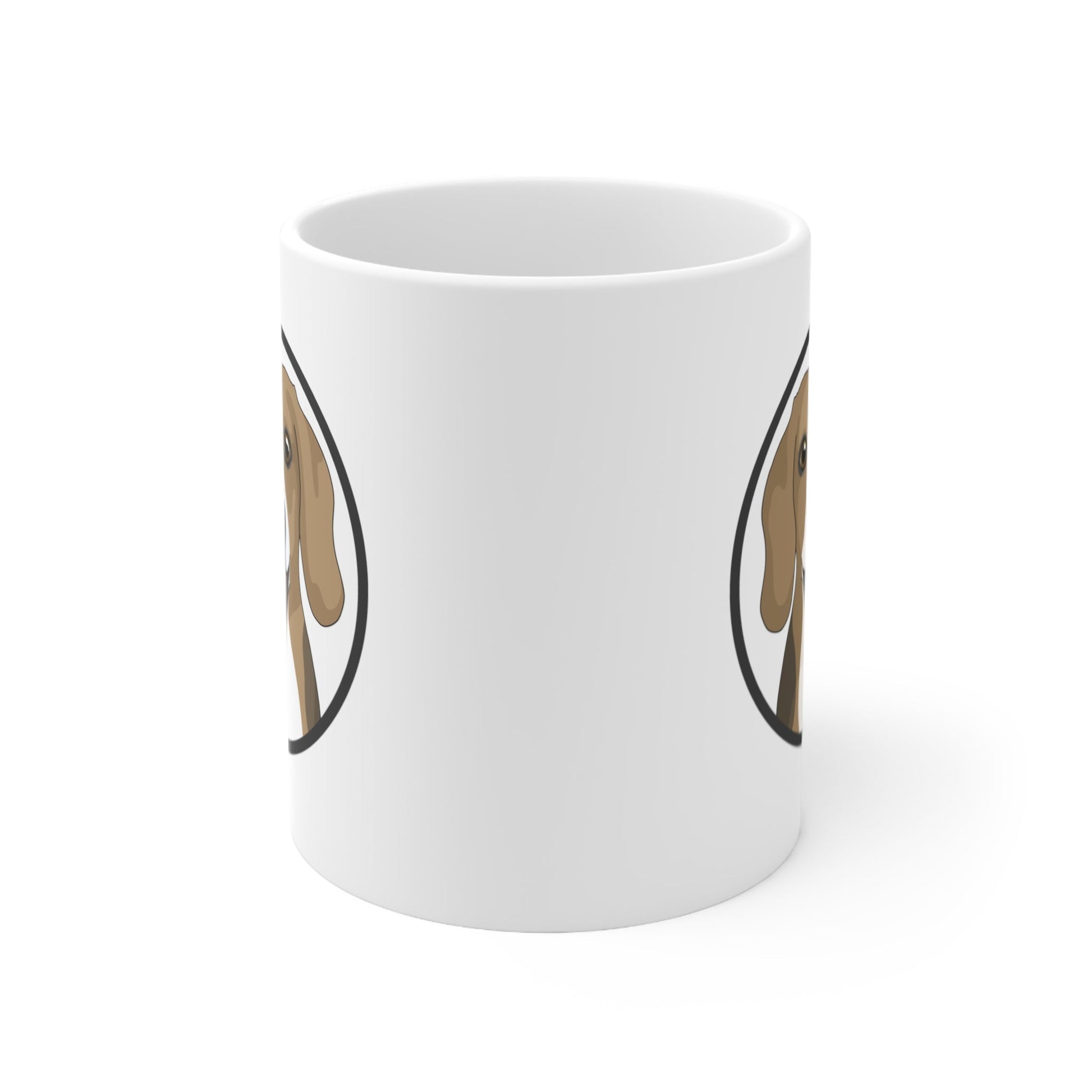 Beagle Circle | Mug - Detezi Designs-32221252168011870644