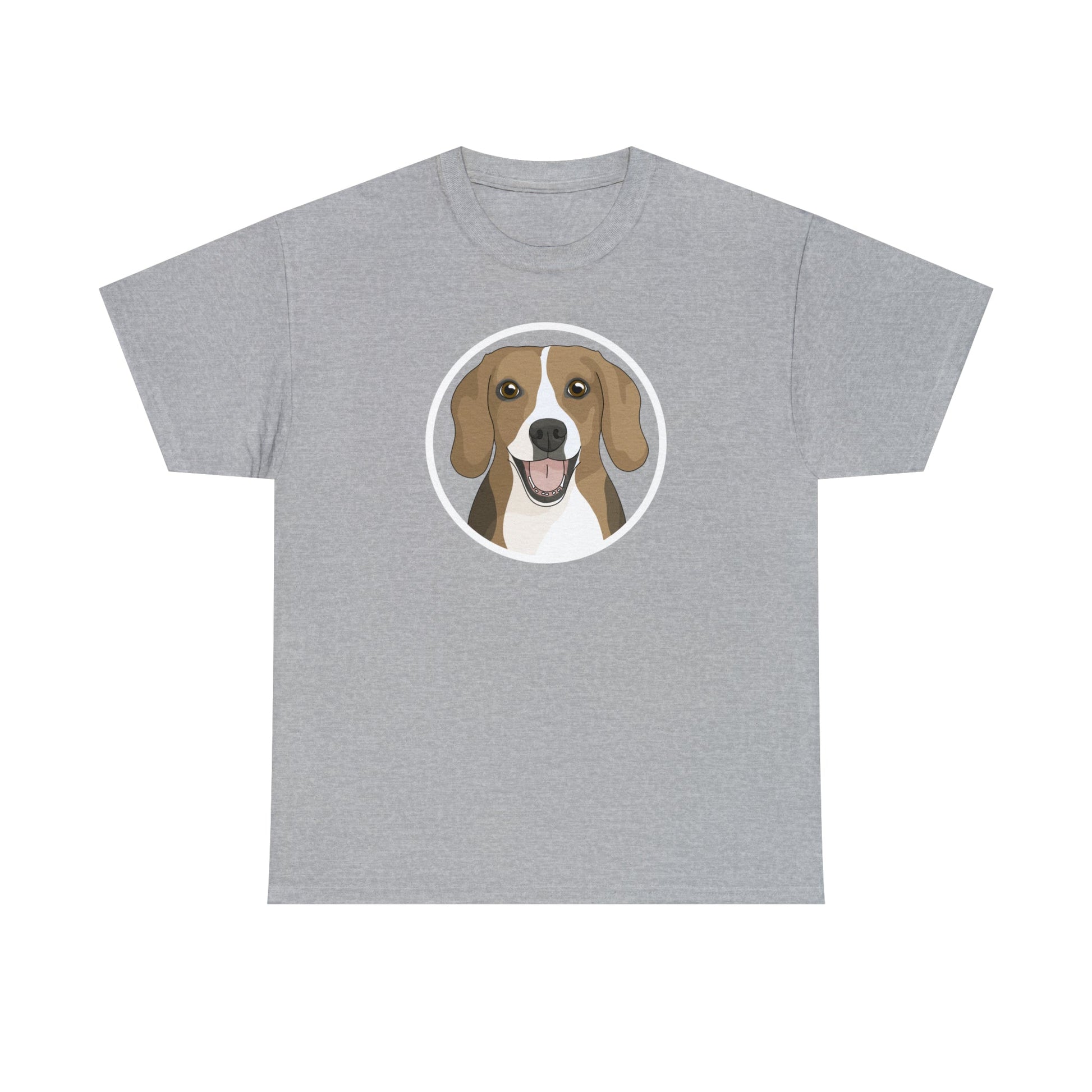 Beagle Circle | T-shirt - Detezi Designs-25518109949676269382