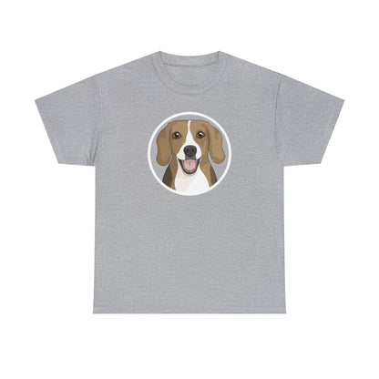 Beagle Circle | T-shirt - Detezi Designs-25518109949676269382