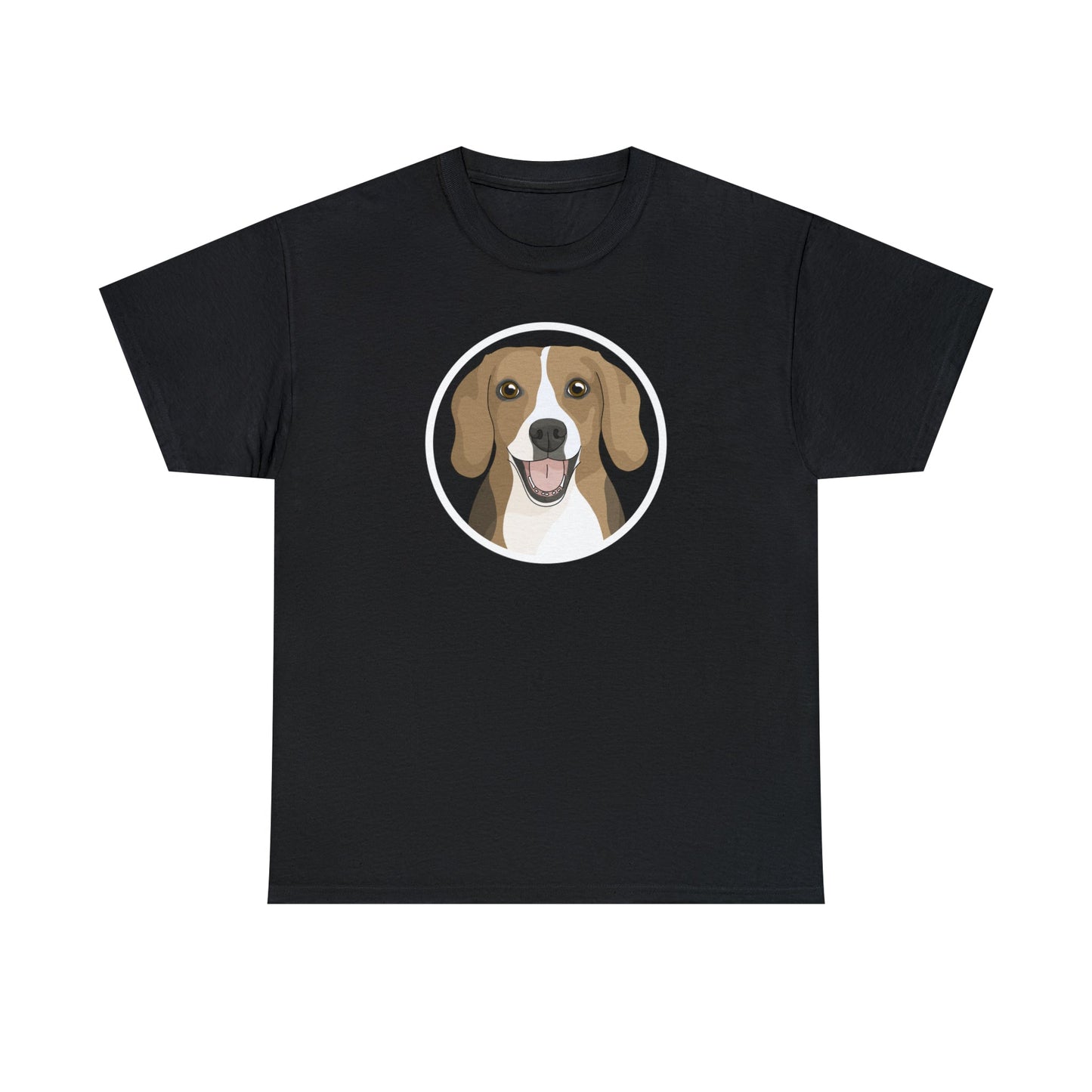 Beagle Circle | T-shirt - Detezi Designs-31716437235919355424