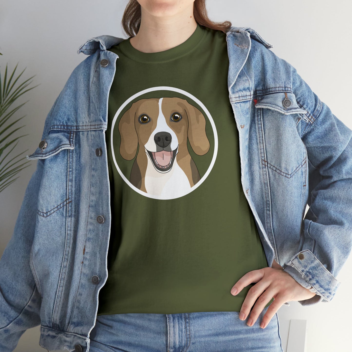 Beagle Circle | T-shirt - Detezi Designs-32293225364770012215