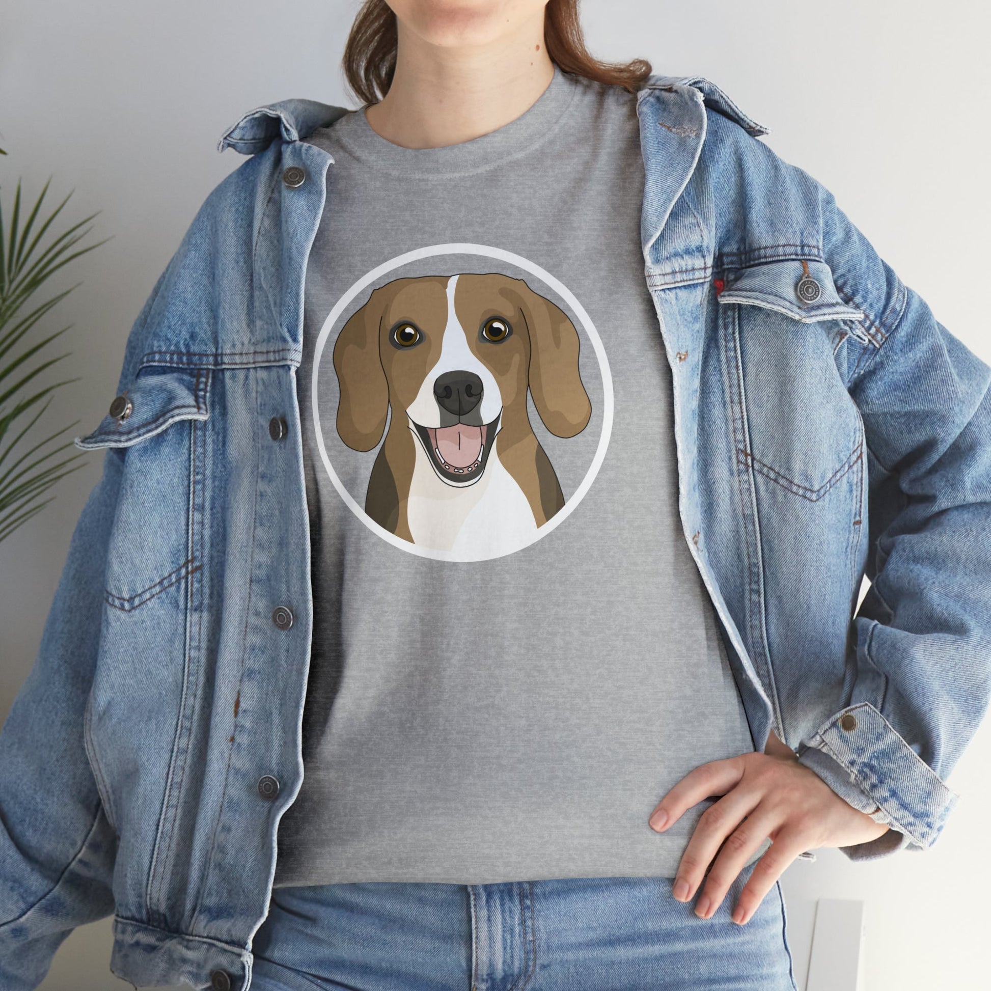 Beagle Circle | T-shirt - Detezi Designs-32293225364770012215