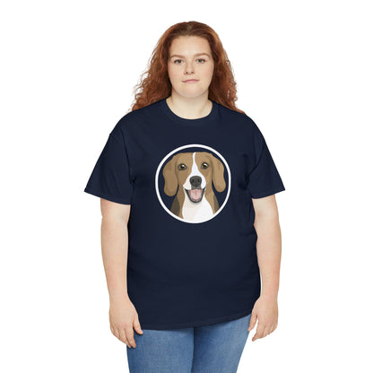 Beagle Circle | T-shirt - Detezi Designs-32293225364770012215