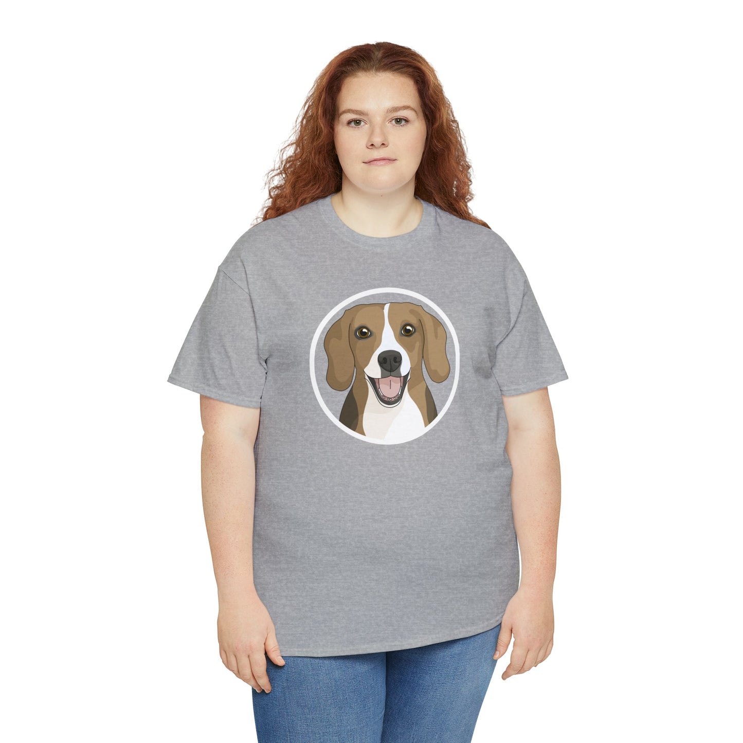 Beagle Circle | T-shirt - Detezi Designs-32293225364770012215