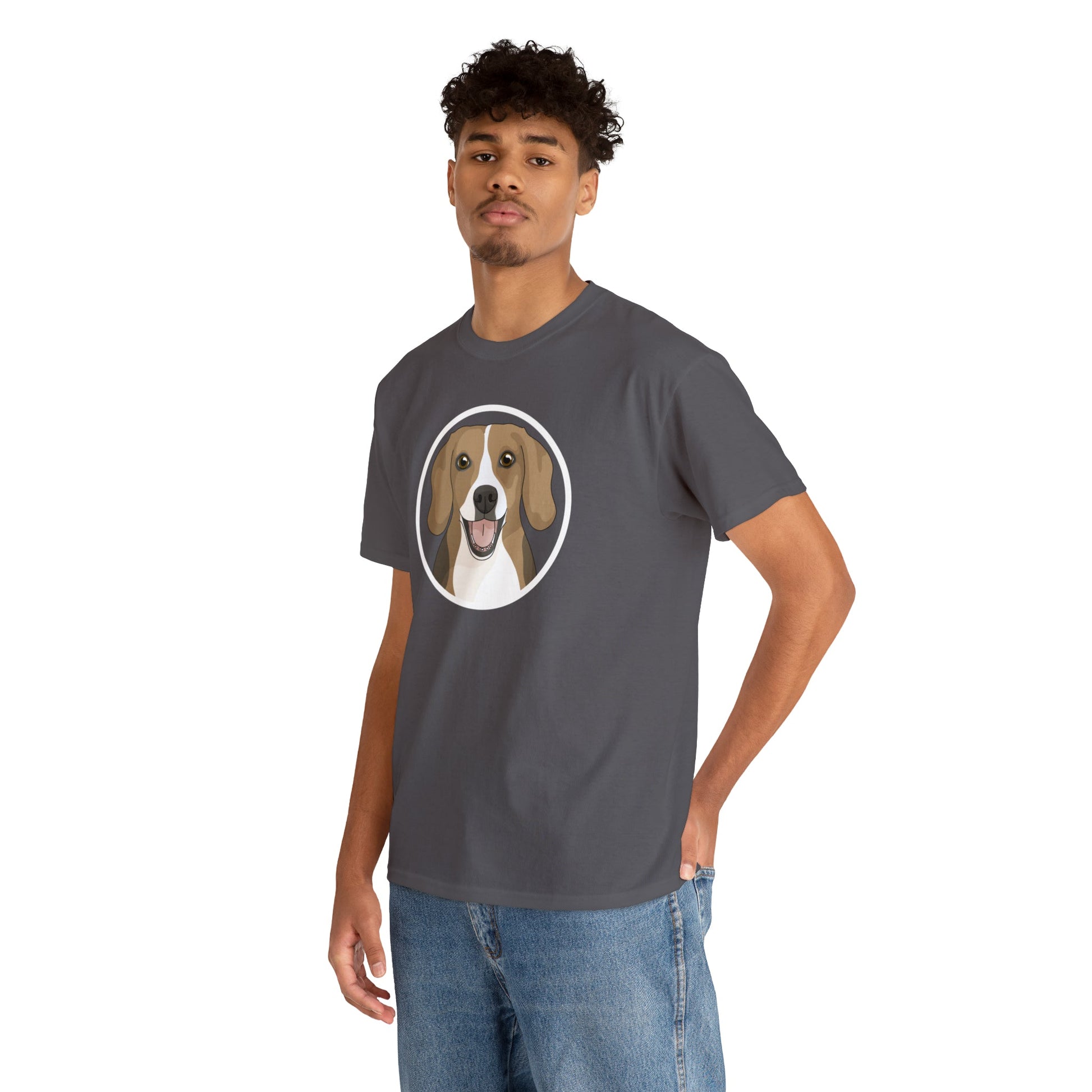 Beagle Circle | T-shirt - Detezi Designs-32293225364770012215