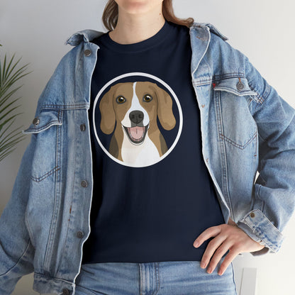 Beagle Circle | T-shirt - Detezi Designs-32293225364770012215