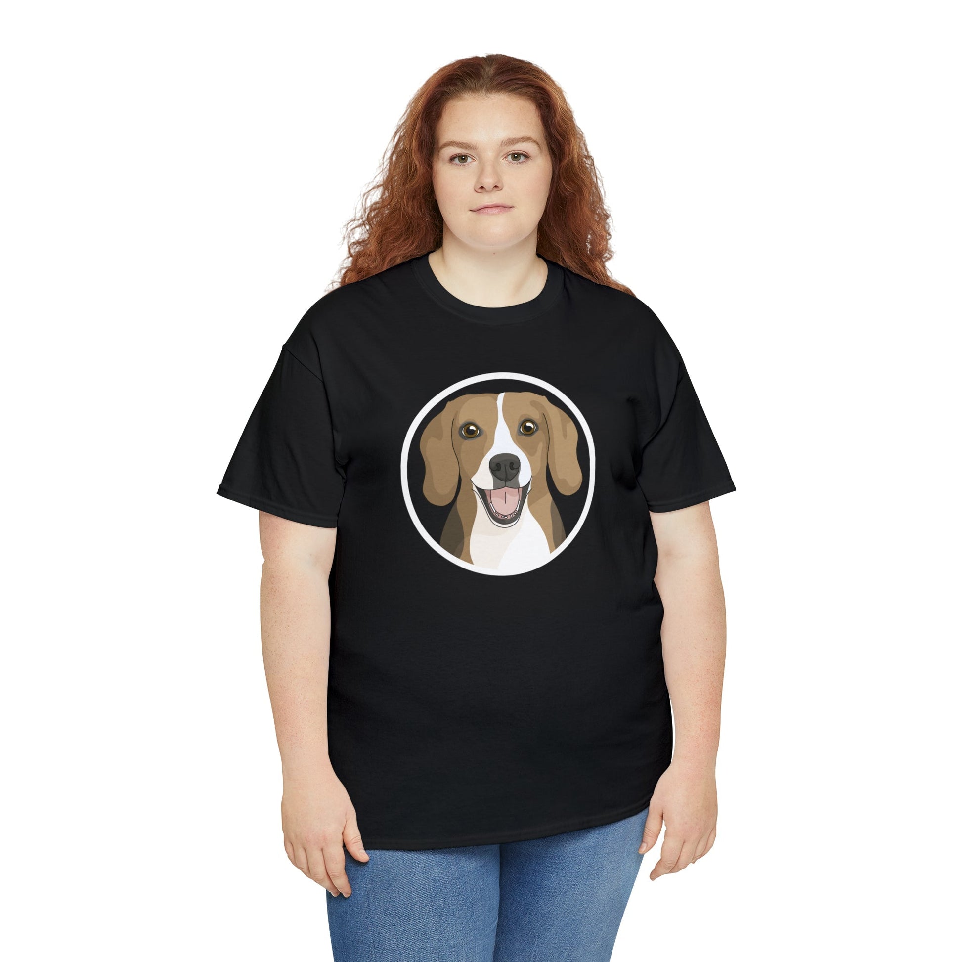 Beagle Circle | T-shirt - Detezi Designs-32293225364770012215