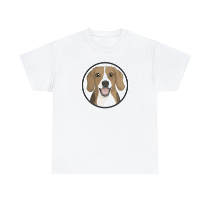 Beagle Circle | T-shirt - Detezi Designs-32293225364770012215