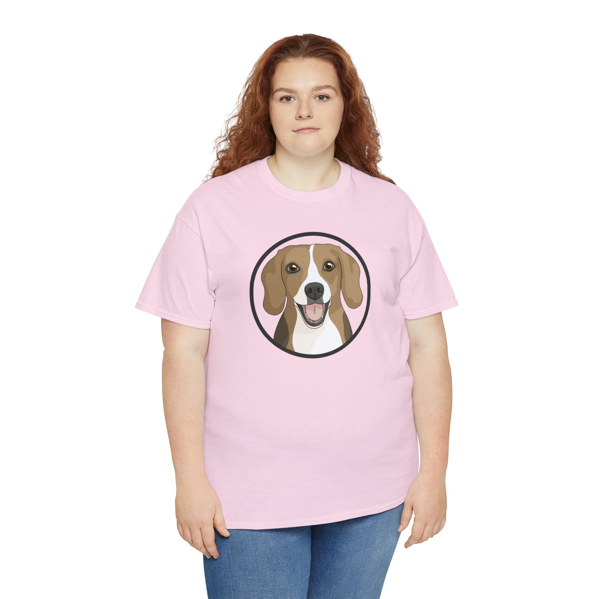 Beagle Circle | T-shirt - Detezi Designs-32293225364770012215