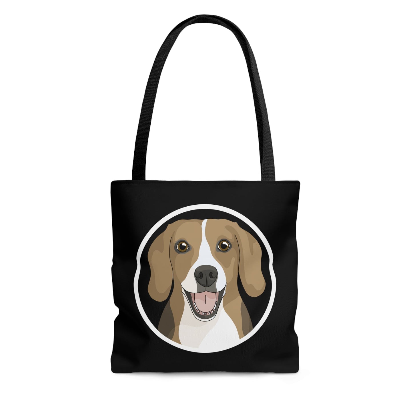 Beagle Circle | Tote Bag - Detezi Designs-15151392853947461145