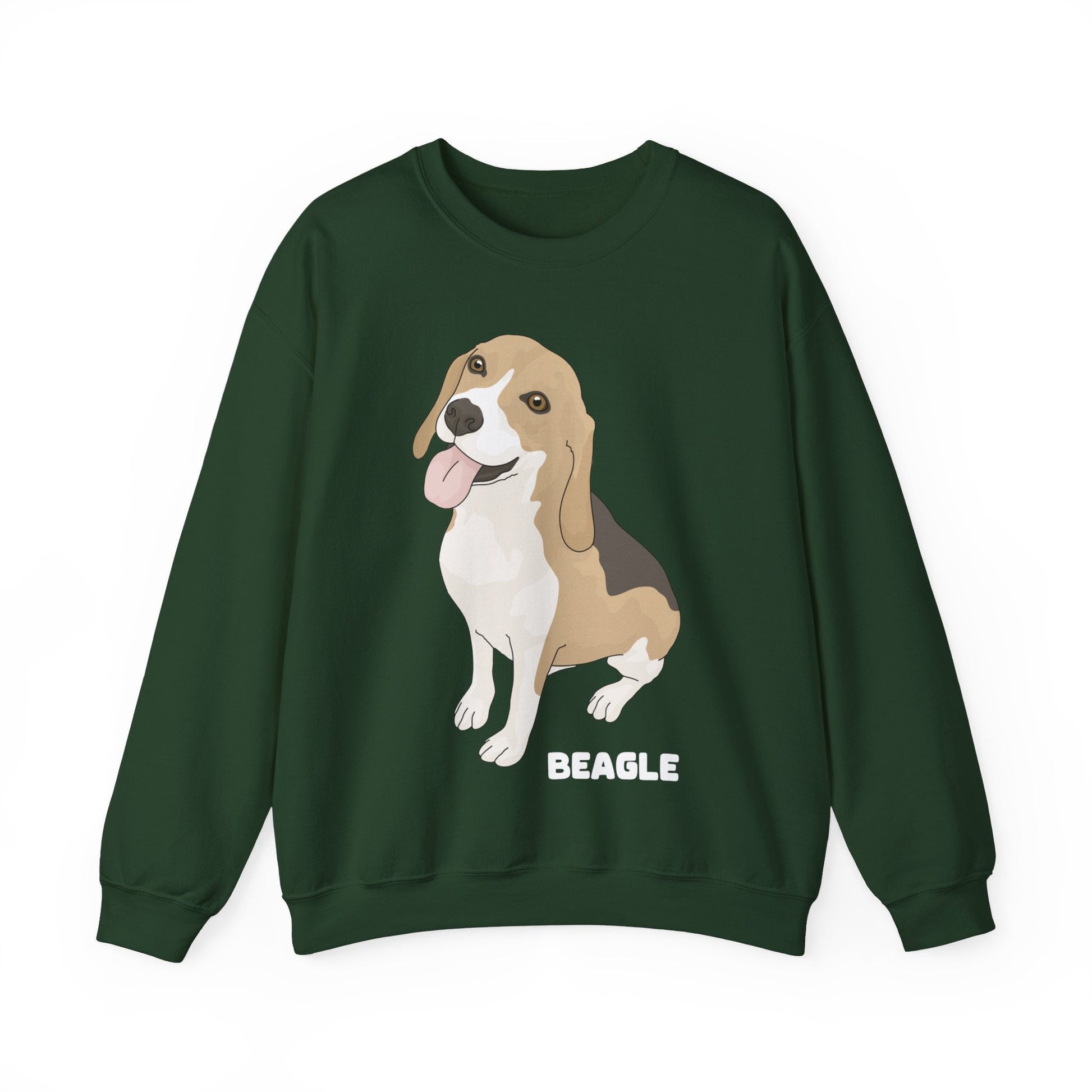 Beagle | Crewneck Sweatshirt - Detezi Designs-10870293651737396082