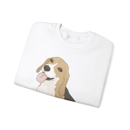 Beagle | Crewneck Sweatshirt - Detezi Designs-10870293651737396082