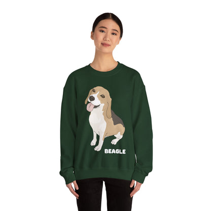 Beagle | Crewneck Sweatshirt - Detezi Designs-10870293651737396082